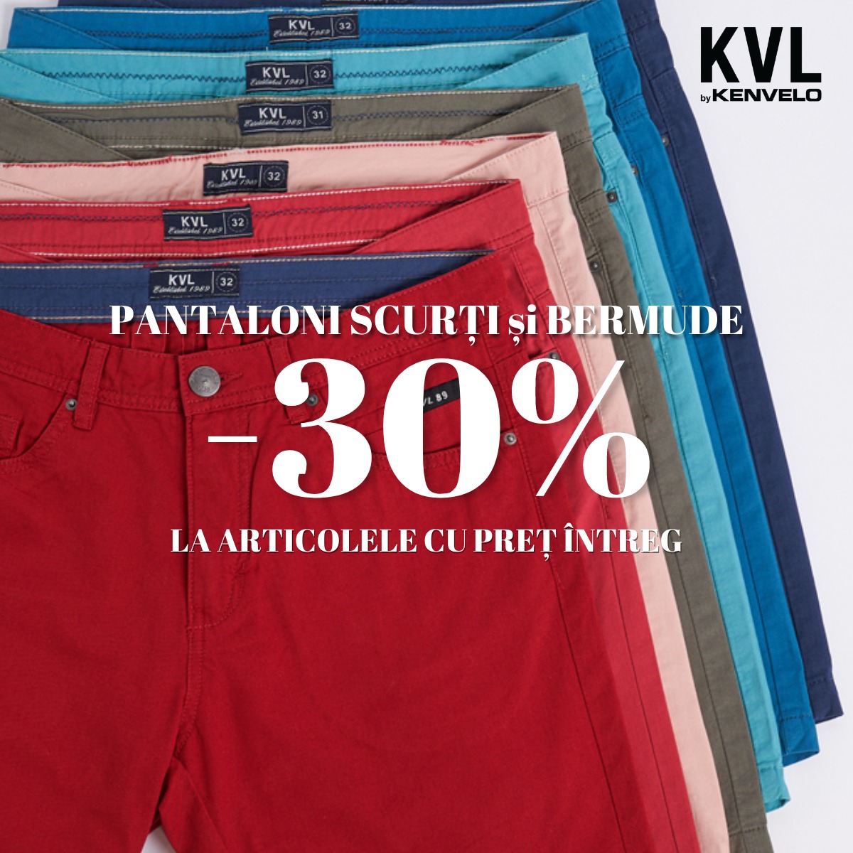 KVL by Kenvelo dă startul verii cu 30% reducere!