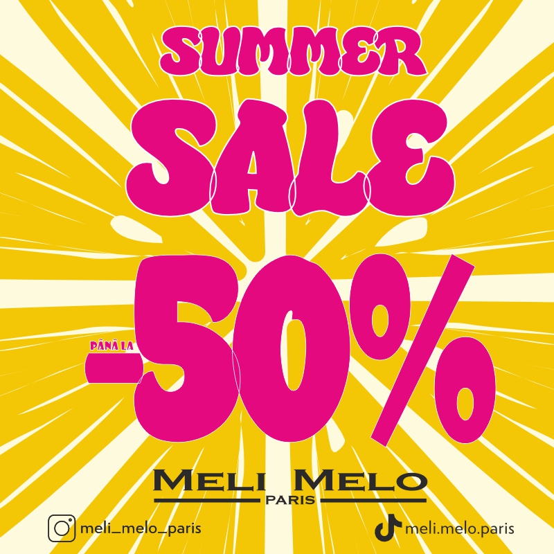 Reduceri de vară la Meli Melo!