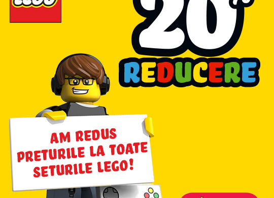 20% reducere la seturile LEGO®!