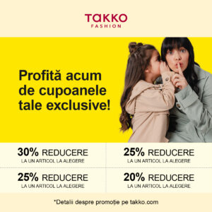 30% reducere la Takko Fashion!