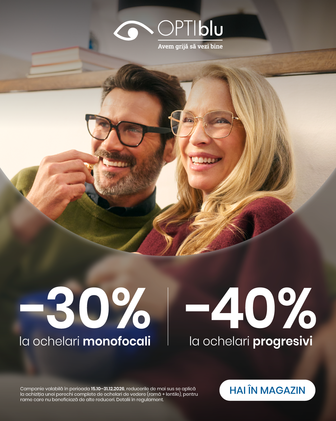 Vezi mai bine cu reduceri de până la 40%! Vezi mai bine cu reduceri de până la 40%!