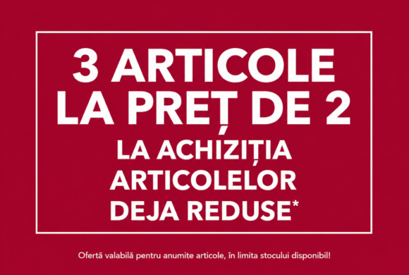 MIDSEASON SALE: 3 la preț de 2!
